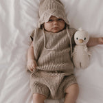 Luna + Luca Summer Tank Set | Heather Beige Milk & Baby