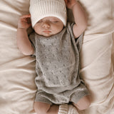 Luna + Luca Baby Pointelle Set | Heather Gray Milk & Baby