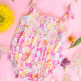 Garden Treasure Dream Bubble Romper Milk & Baby