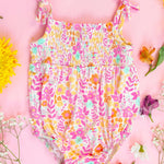 Garden Treasure Dream Bubble Romper Milk & Baby