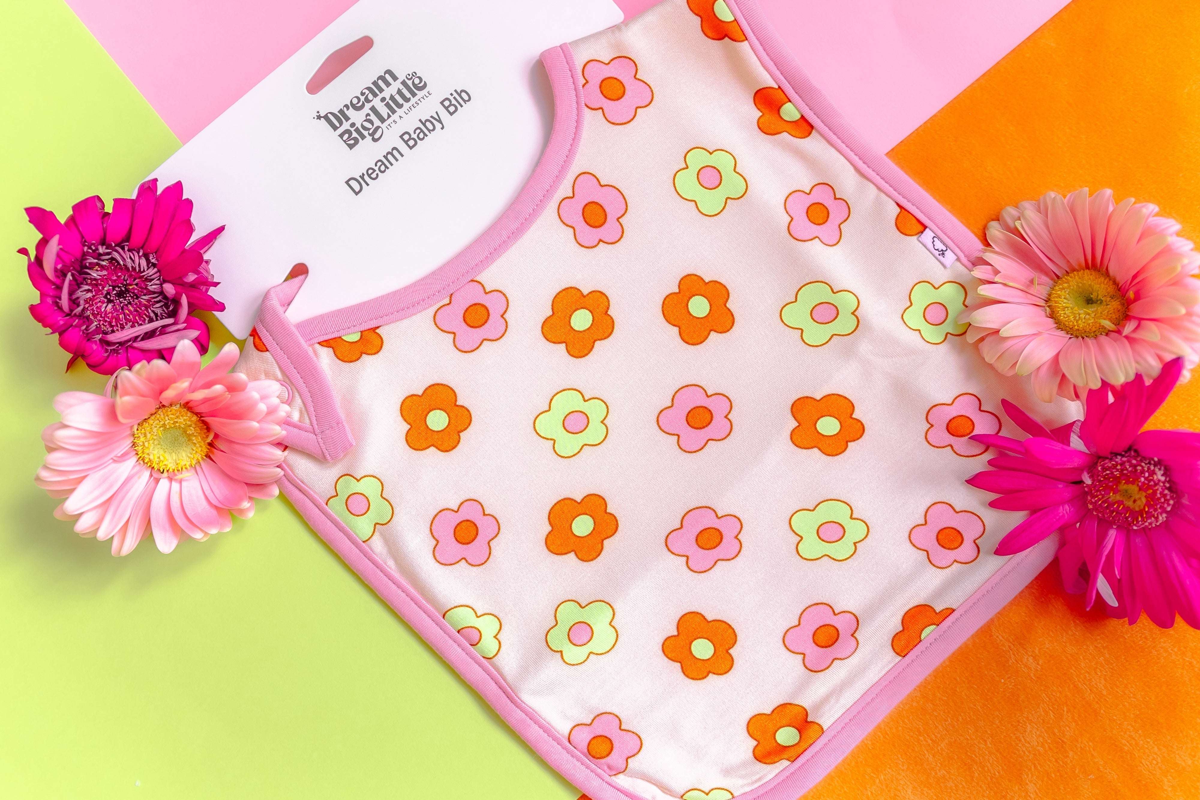 Feel'n Flowerful Dream Baby Bib Milk & Baby