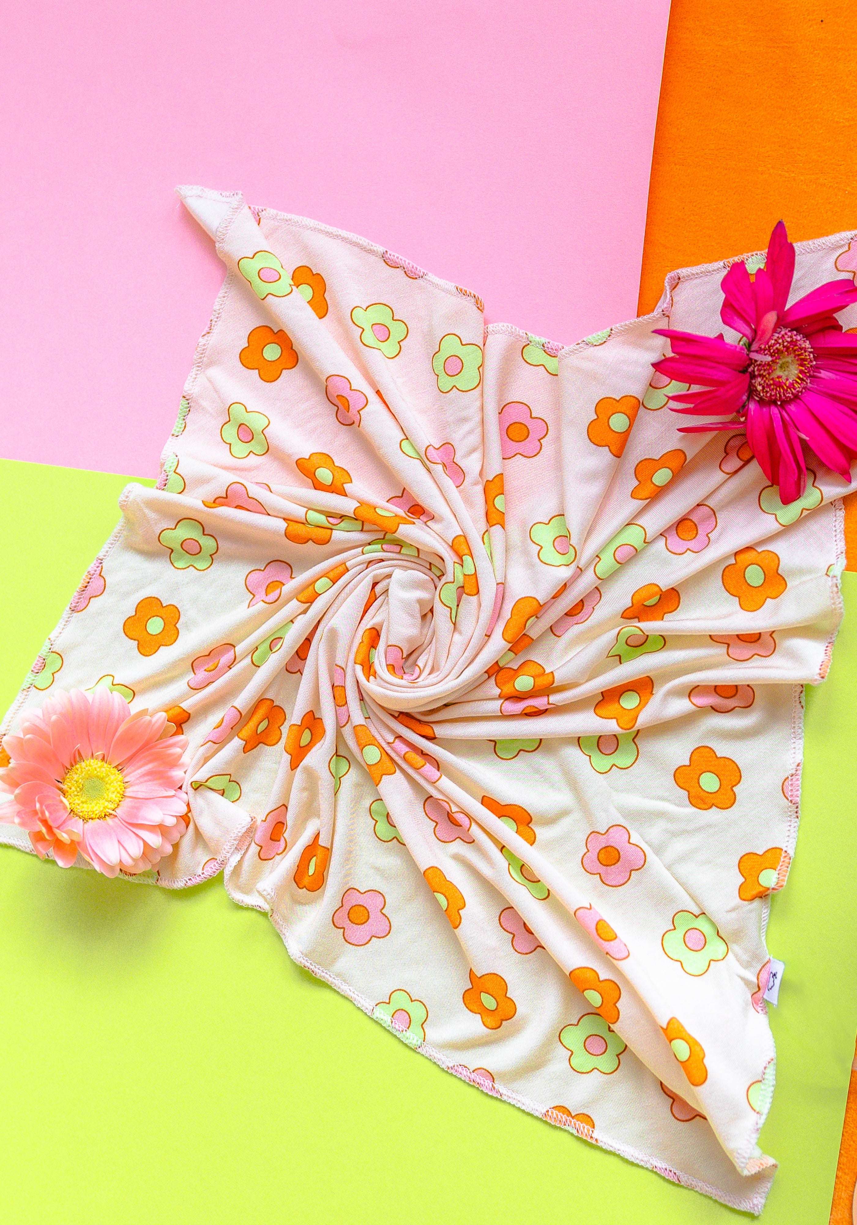 Feel'n Flowerful Dream Dog Bandana Milk & Baby