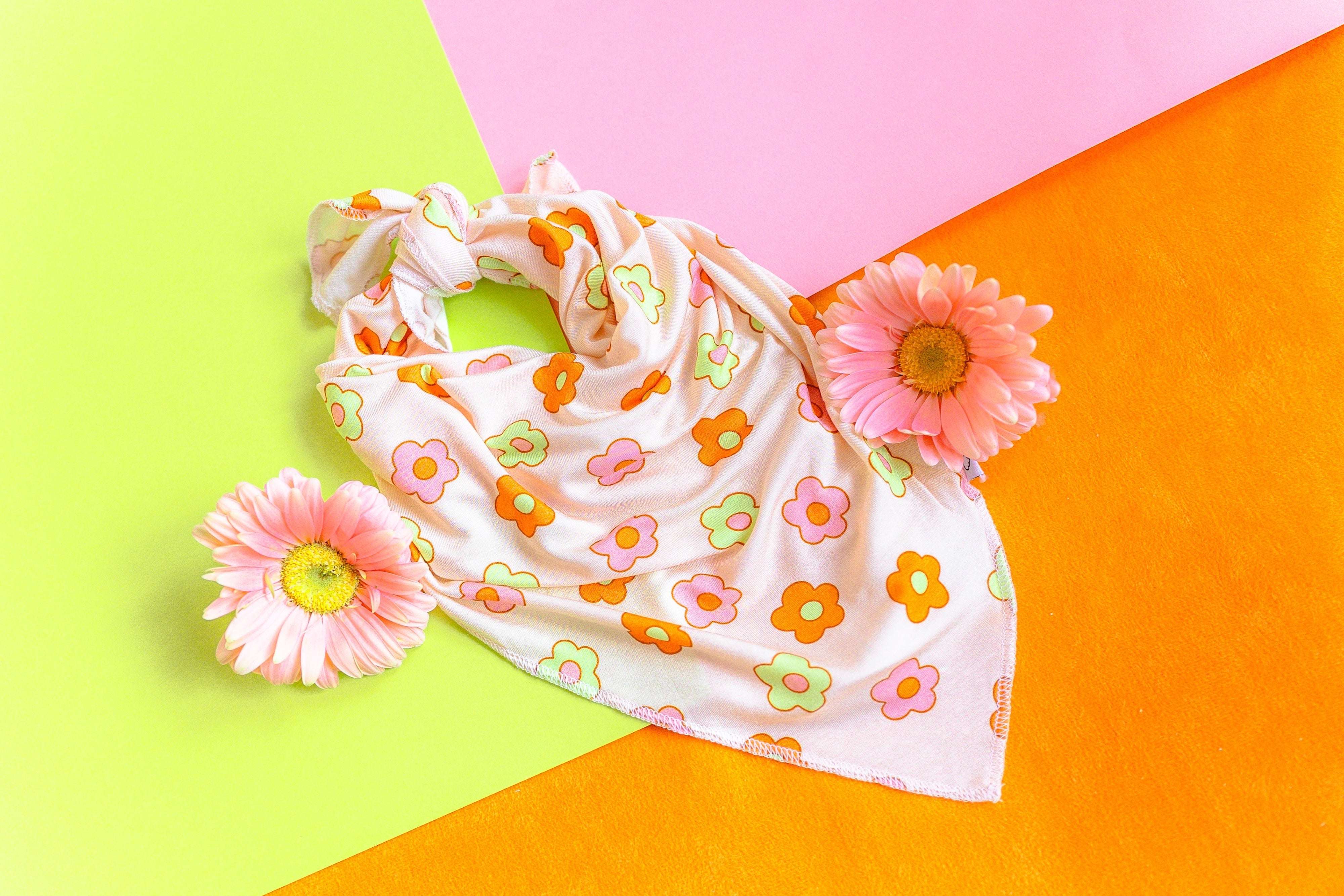 Feel'n Flowerful Dream Dog Bandana Milk & Baby