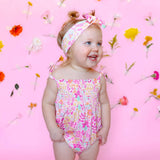 Garden Treasure Dream Bubble Romper Milk & Baby