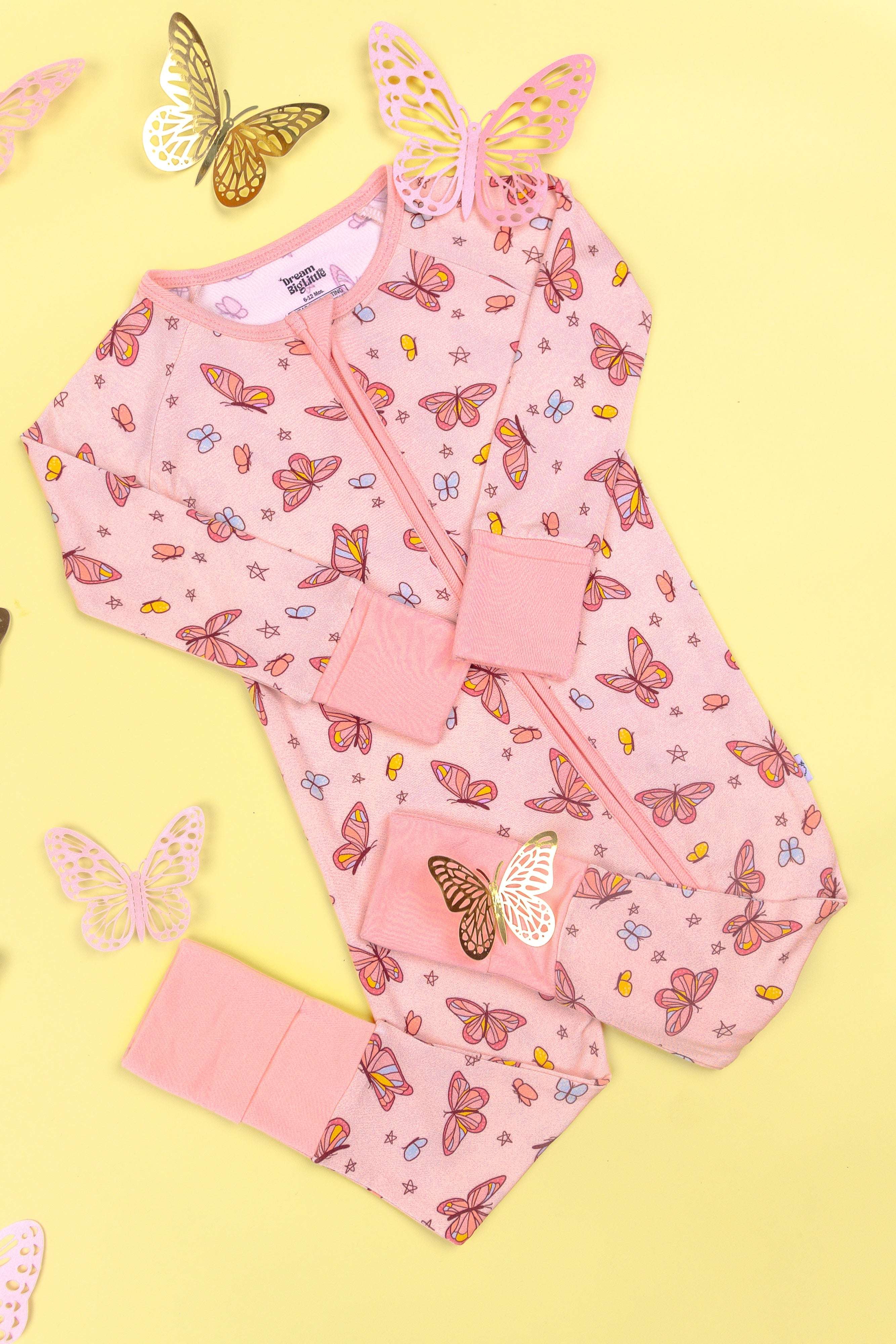 Chasing Butterflies Dream Romper Milk & Baby