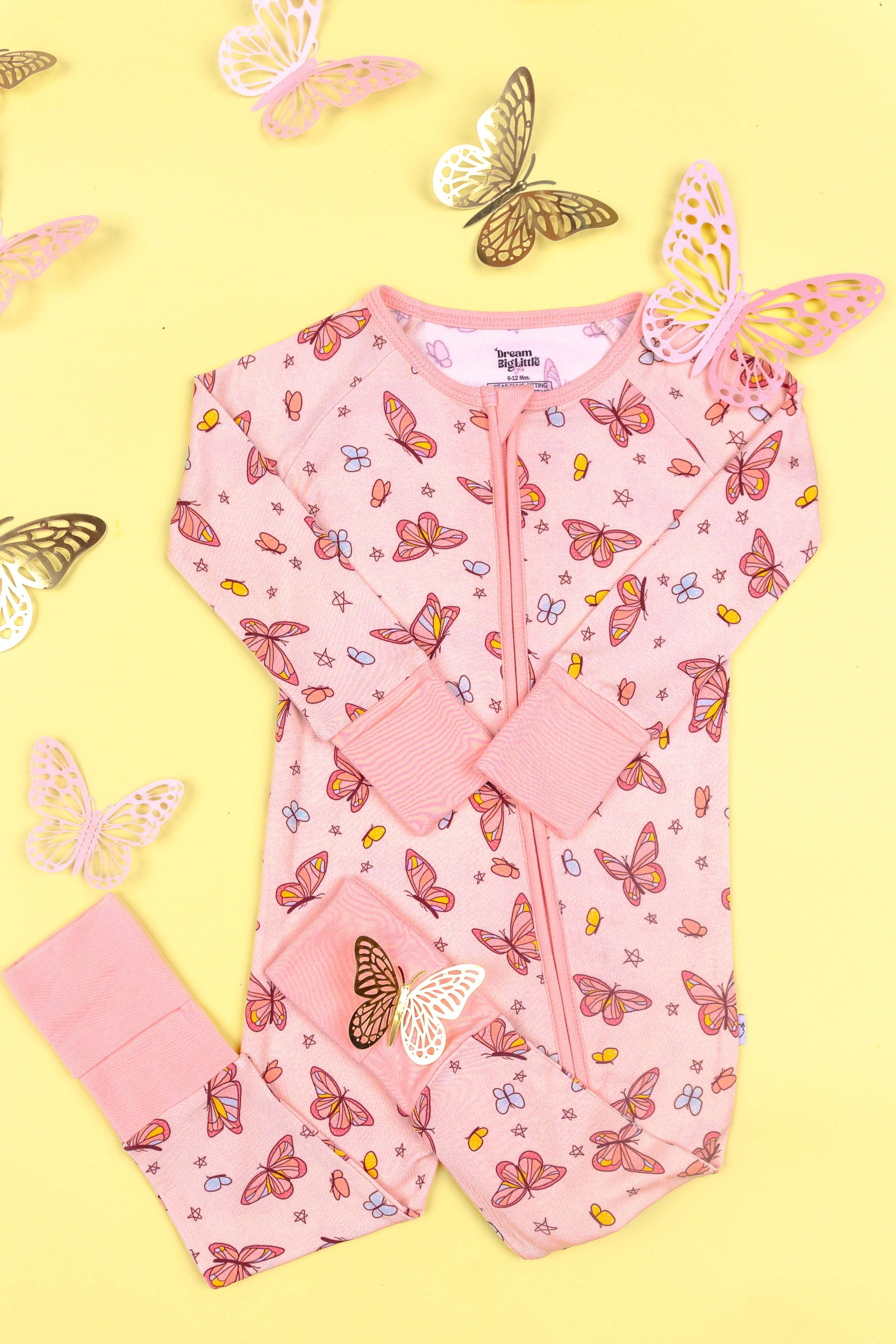 Chasing Butterflies Dream Romper Milk & Baby