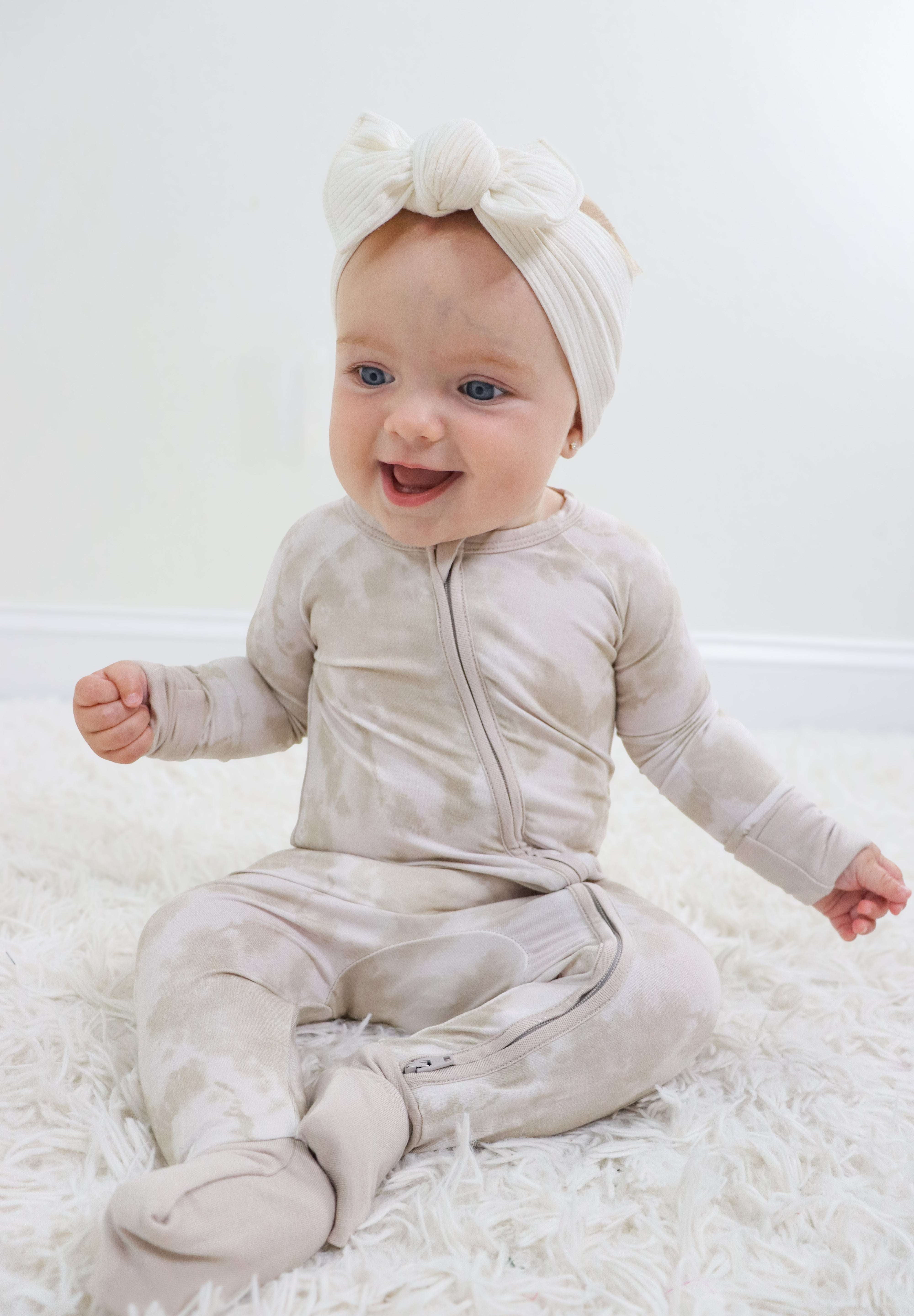 Sandy Shores Dream Romper Milk & Baby