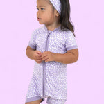 Lavender Leopard Dream Shortie Milk & Baby