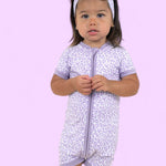 Lavender Leopard Dream Shortie Milk & Baby