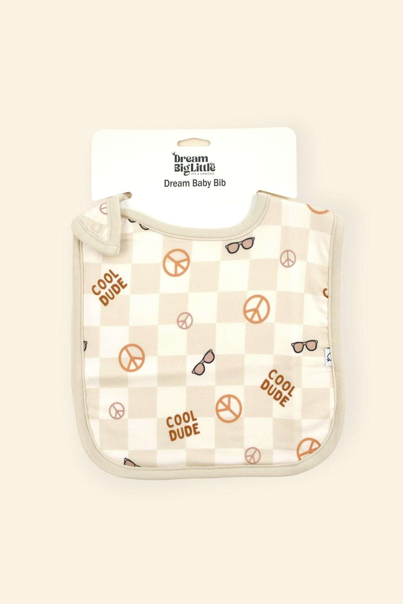 Cool Dude Dream Baby Bib Milk & Baby