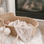 Bring me Home Pointelle Blanket | Beige Milk & Baby