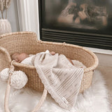 Bring me Home Pointelle Blanket | Beige Milk & Baby