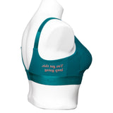 Journey Hands Free Affirmation Pumping Bra (Deep Teal)