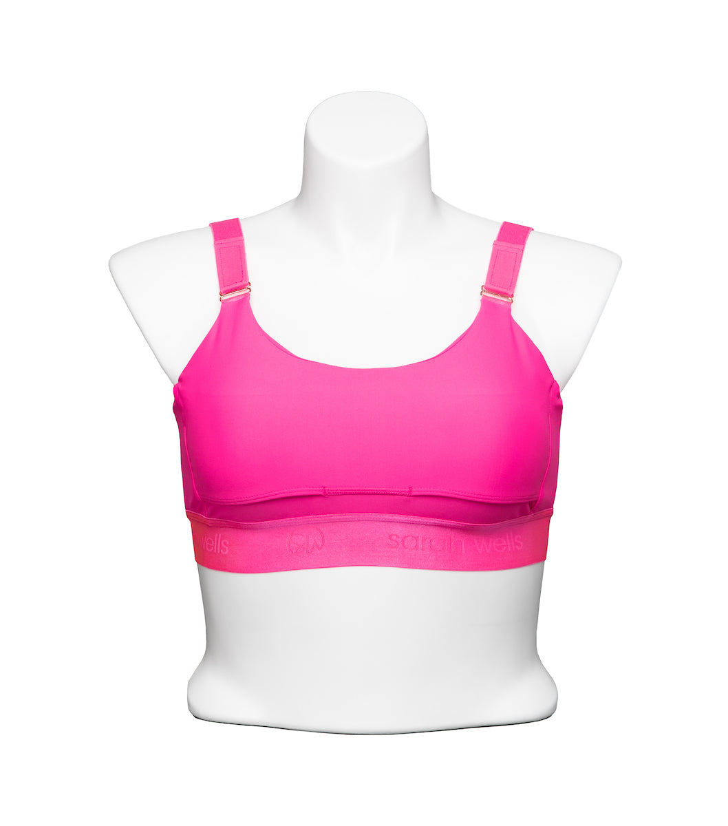 Journey Hands Free Pumping Bra (Hot Pink)