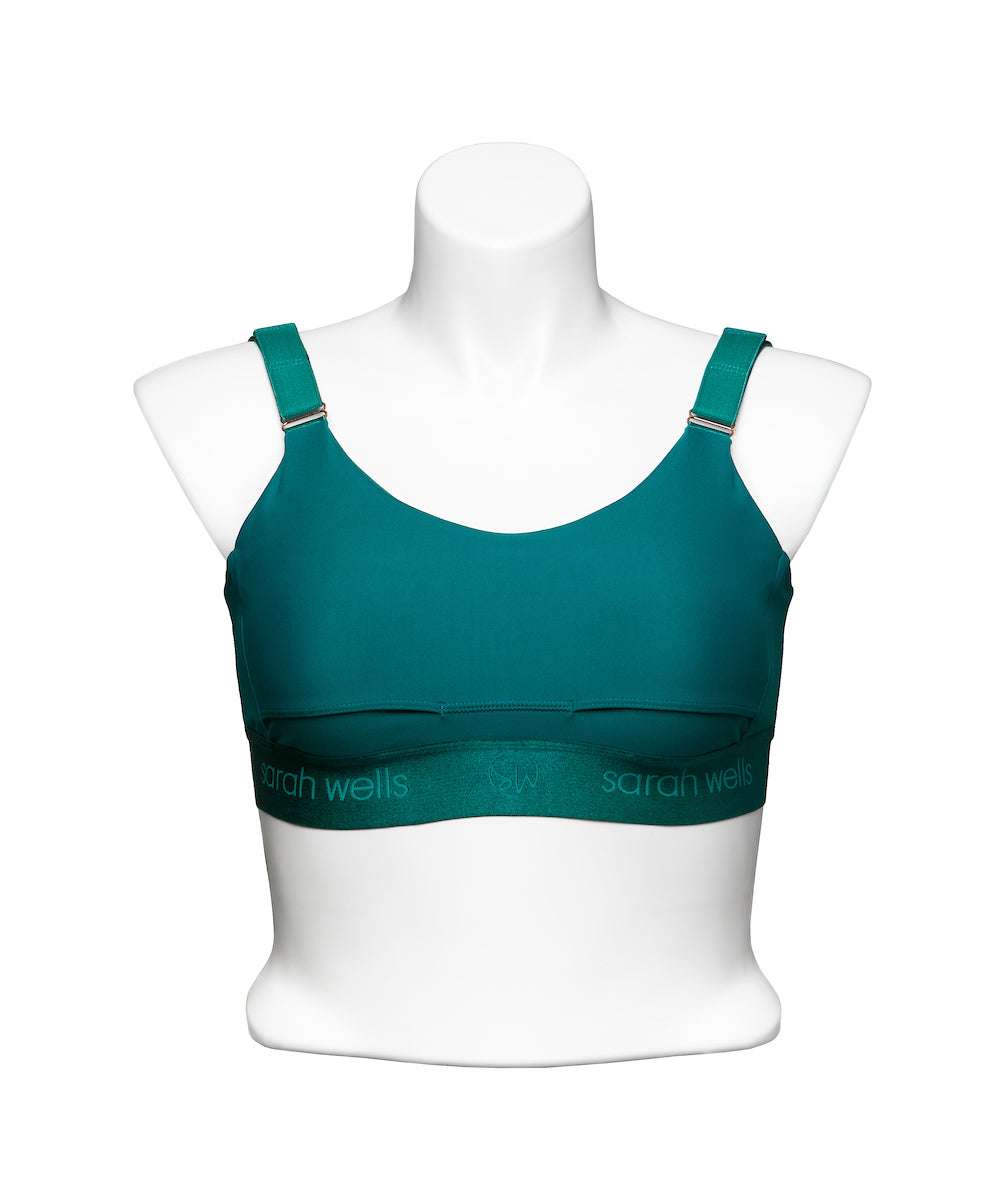 Journey Hands Free Affirmation Pumping Bra | Deep Teal Milk & Baby