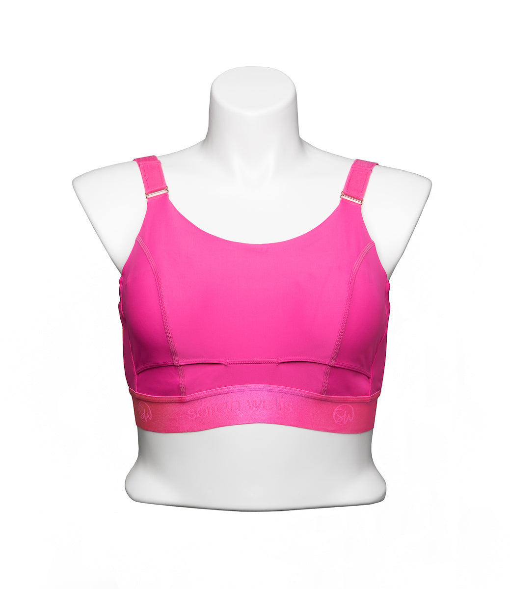 Journey Hands Free Pumping Bra (Hot Pink)