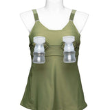 Journey Hands Free Pumping Tank | Olive Milk & Baby