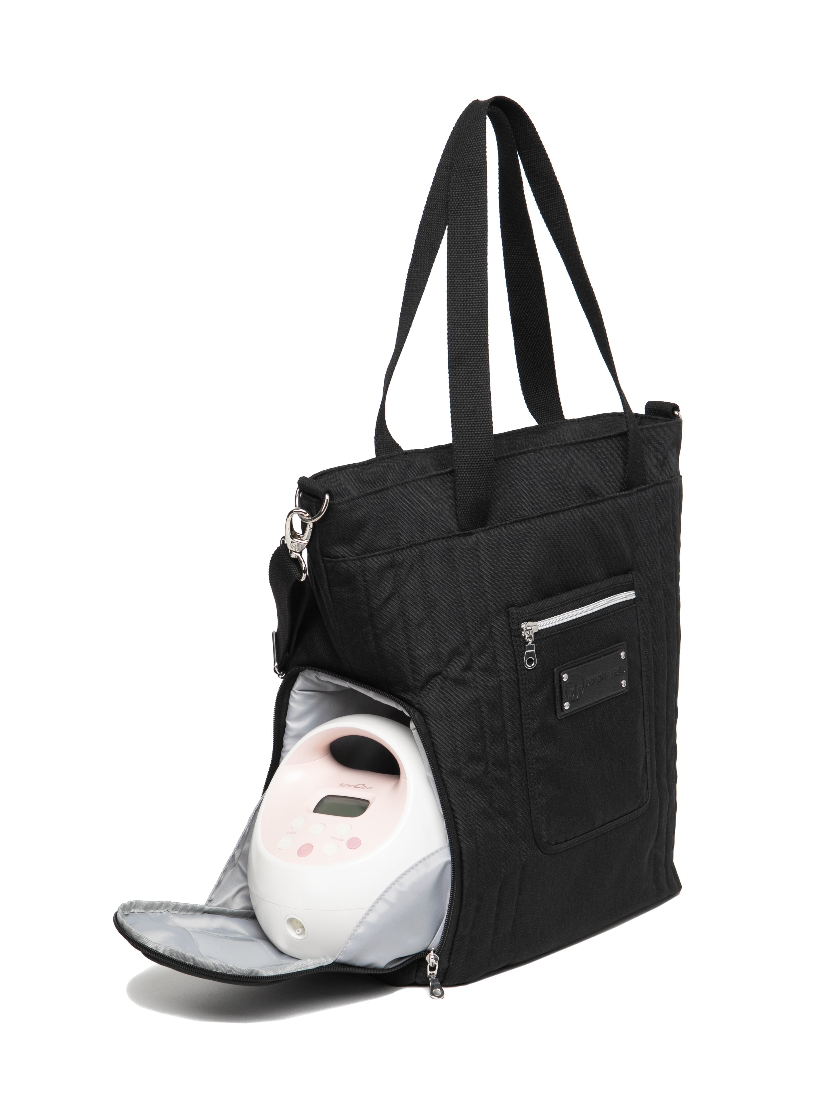 Suzy Breast Pump Bag (Black) Milk & Baby