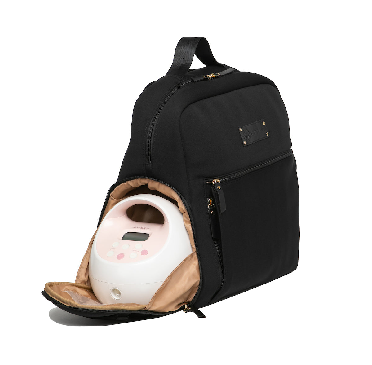 Fiona Breast Pump Backpack (Black) Milk & Baby