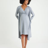 Sleep Well Maternity/Nursing Nightgown & Robe Set