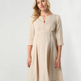 Sarah Empire Maternity & Nursing Dress in TENCEL (Regular & Petite)