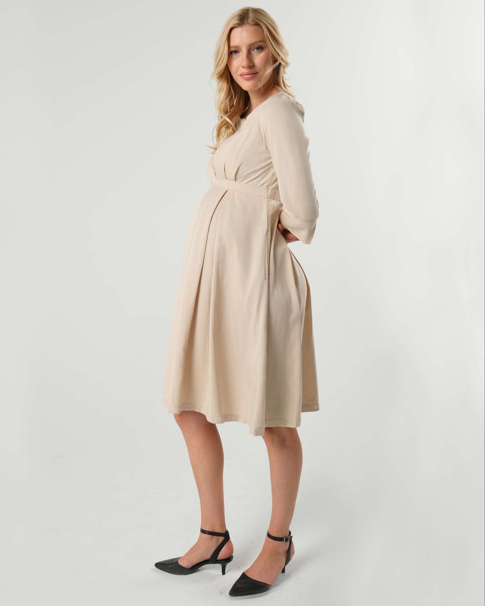 Sarah Empire Maternity & Nursing Dress | Milk & Baby