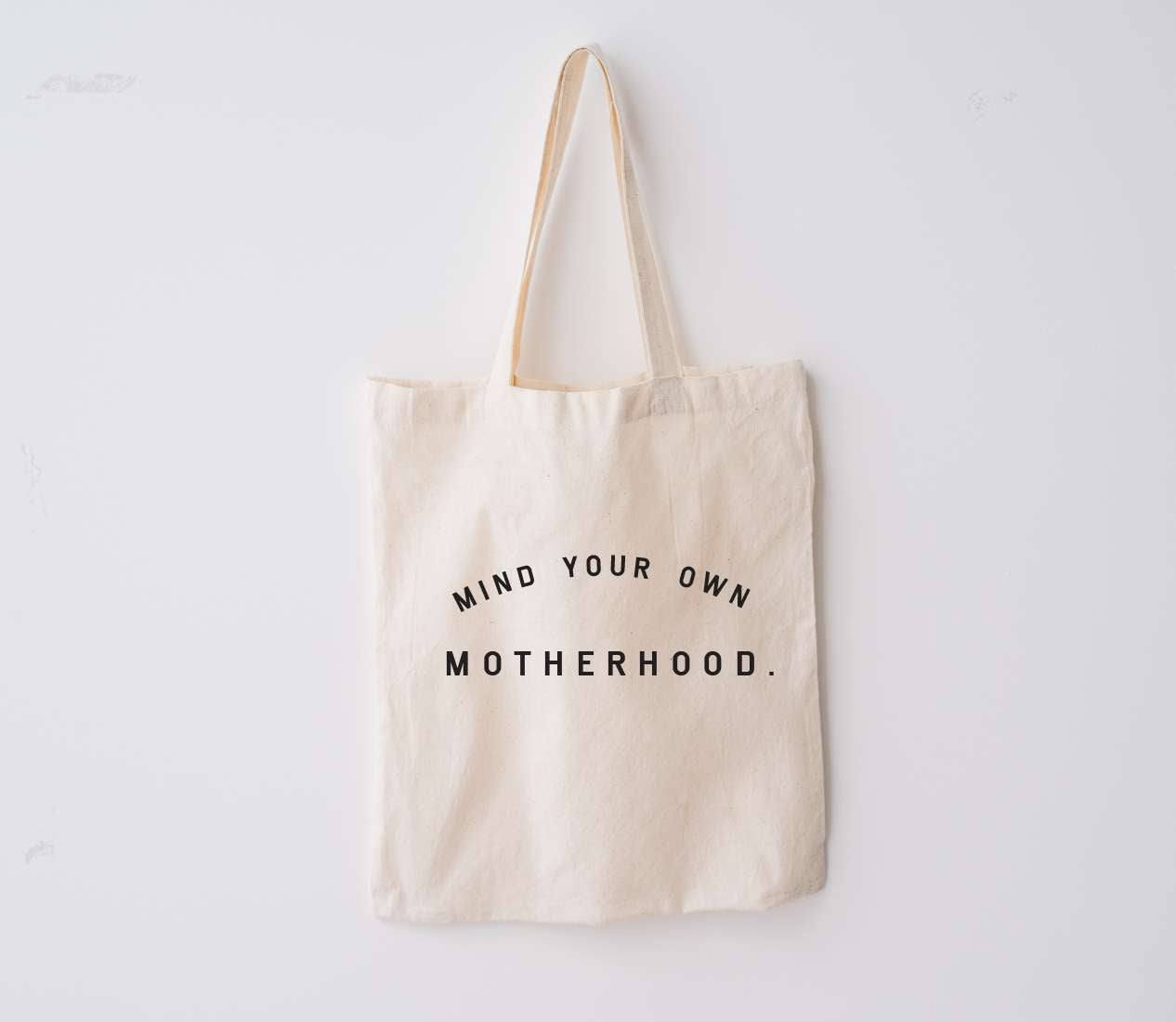 Mind Your Own Motherhood Market Tote Milk & Baby