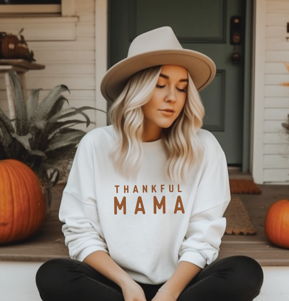 Thankful Mama Pullover