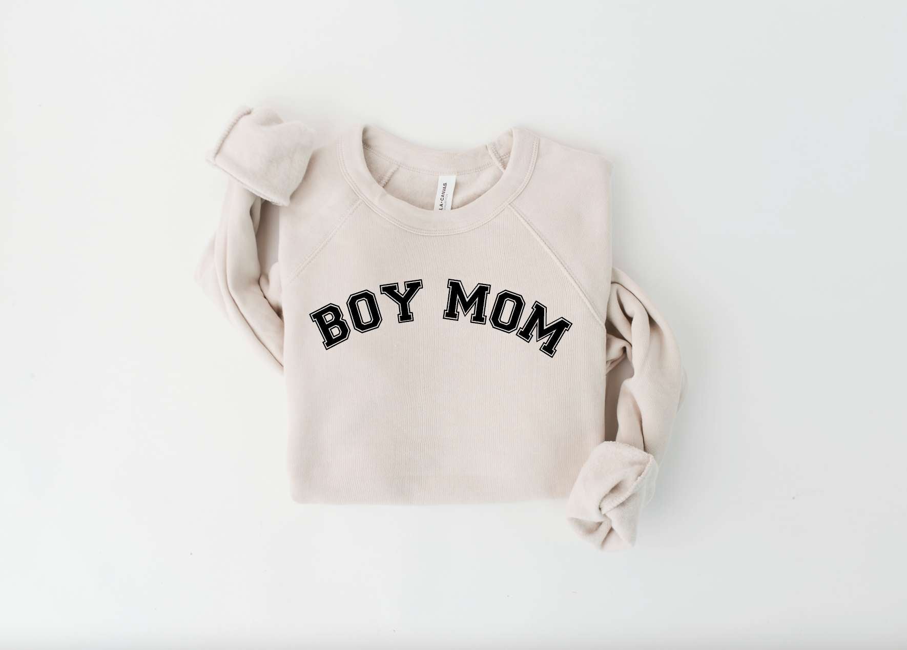 Boy Mom Varsity Sweatshirt Milk & Baby