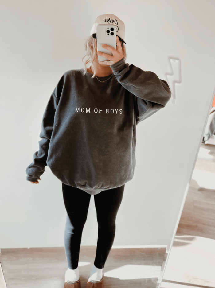 Mom Of Boys + Mom of Girls Sweatshirt | Milk & Baby