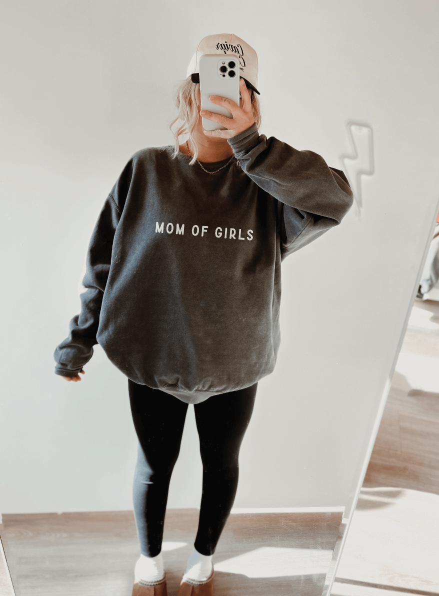 Mom Of Boys + Mom of Girls Sweatshirt | Milk & Baby