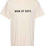 Mom of Boys Tee Milk & Baby