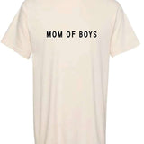 Mom of Boys Tee Milk & Baby