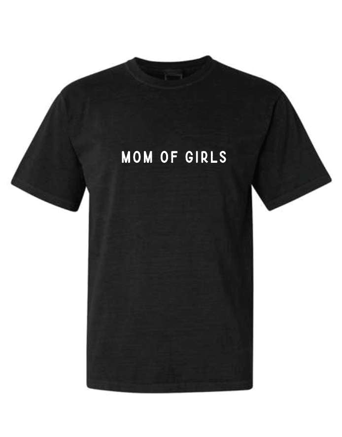 Mom of Girls Tee Milk & Baby