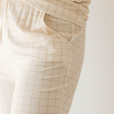 Women's Bamboo Pajamas | Golden Grid