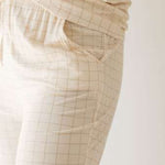 Golden Grid | Women's Bamboo Pajamas Milk & Baby