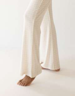 Golden Grid | Women's Bamboo Pajamas Milk & Baby