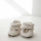 Sherpa Baby Booties | Ivory