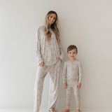 Arm Day | Men's Long Sleeve Bamboo Pajamas | Milk & Baby