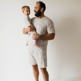 Arm Day | Men's Bamboo Short Pajamas | Milk & Baby