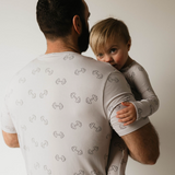 Arm Day | Men's Bamboo Short Pajamas | Milk & Baby