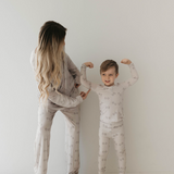 Arm Day | Men's Long Sleeve Bamboo Pajamas | Milk & Baby