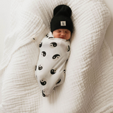 Bamboo Swaddle | Black & White Yin Yang