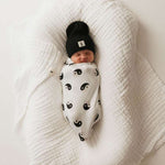 Black & White Yin Yang | Bamboo Infant Swaddle Milk & Baby