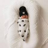 Black & White Yin Yang | Bamboo Infant Swaddle Milk & Baby