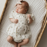 Garden Days | Muslin Romper | Milk & Baby