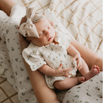 Garden Days | Ivory Floral Baby Romper Milk & Baby