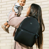 Ebony Seoul Neoprene City Backpack | Milk & Baby