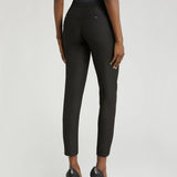 Slim Leg Maternity Work Pants in Black