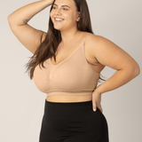 Simply Sublime® Nursing Bra | Beige